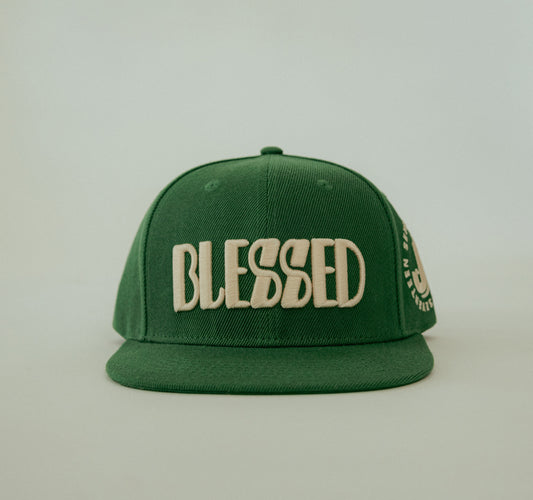 BLESSED Green Hat